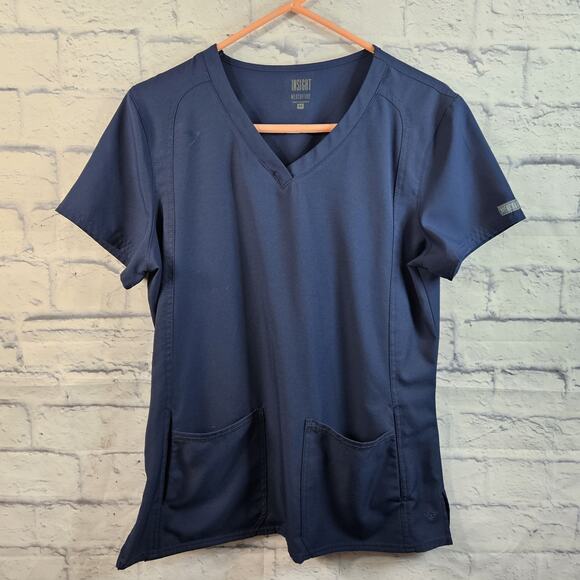 Med Couture Tops - Medcouture Scrub Top - Insight - Womens Size M - Blue - Pockets